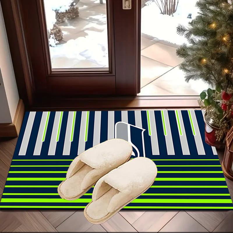 Seattle Seahawks Logo Area Rug for Office, Chair Rug, Decorative Carpet Livingroom Mat, Large Size Fan gifts Christmas gifts