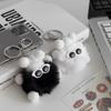 Милый брелок-брелок из плюша и меха ac-9511c
