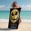 Personalized Zombie Girl Hair Beach Towel Microfiber Beach Towel Thin Absorbent for Beach Swimming Yoga Bath Sports. 0910310