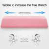 Memory Foam Lumbar Pillow Back Pain Relief Waist Support Pillow Wedge Bolster Pillow Back Stomach Sleepers Bed Rest Pillow for Car Sofa