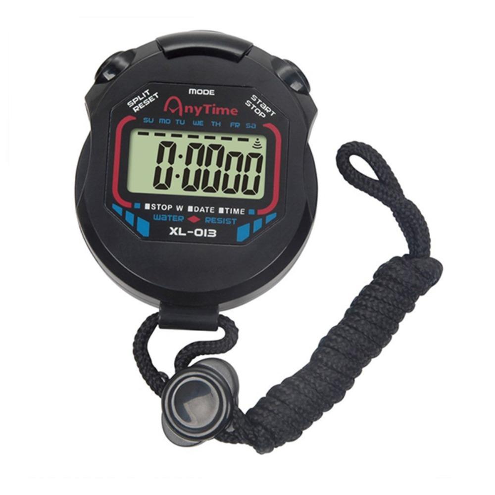 LCD Digital Stopwatch Timer Classic Electronic Stopwatch Multifunction Sports Stop Watch