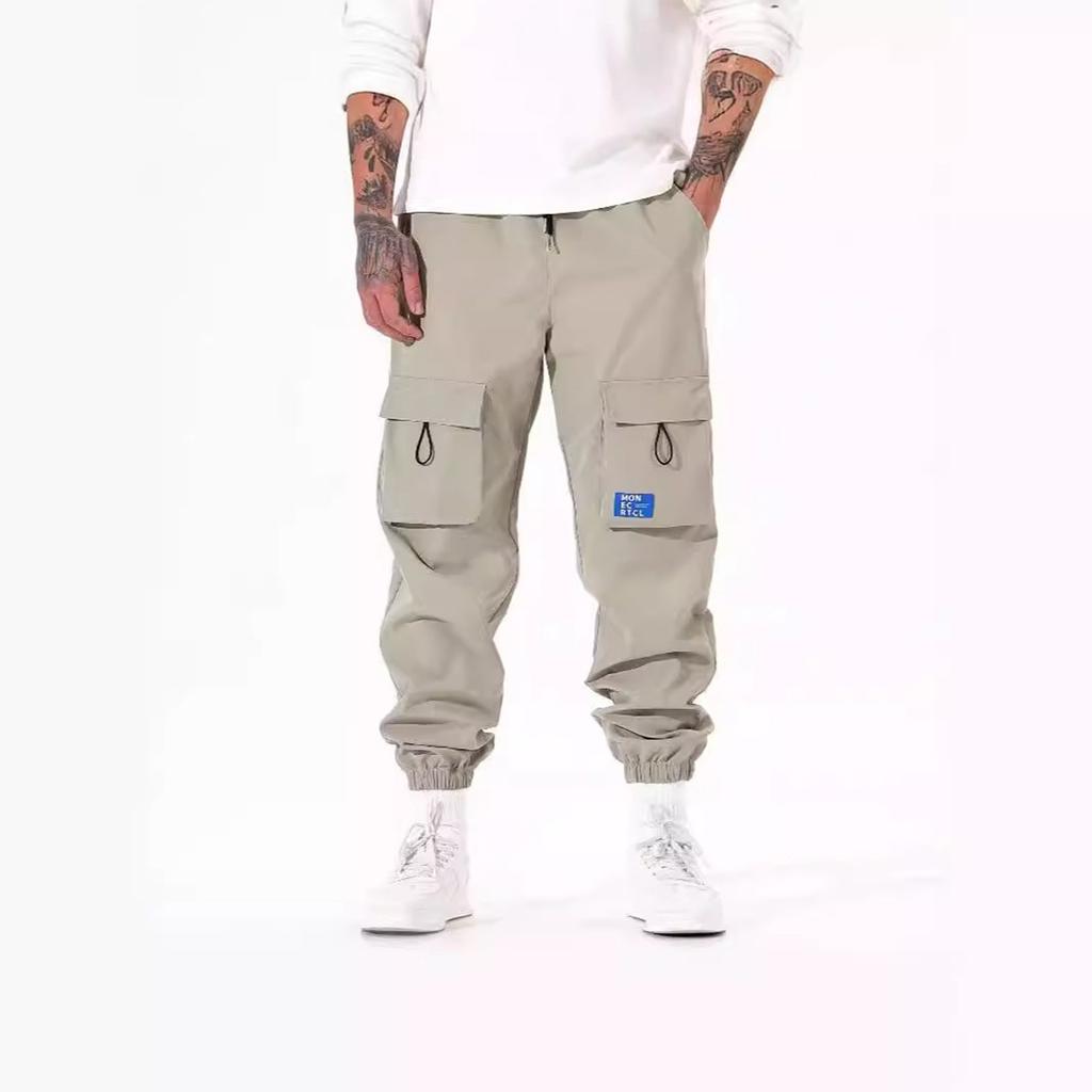 Casual Sports Pants Men's Loose Long Panel Fitness Running Training Pants