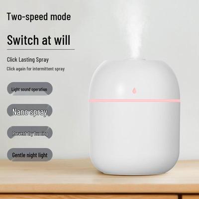 Бесшумный мини USB увлажнитель в форме капли воды для дома, офиса и общежития