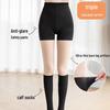Women's Black Sheer Anti-Hook Pantyhose: Ultra-Thin, Durable, Over-the-Knee Summer Stockings