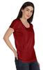 Inkmeso Scoop Neck Basic Tee Casual Short Sleeve Cotton Plain Tshirt Top