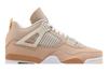 Women's Sneakers Jordan 4 Retro Shimmer (Women's) Shimmer/Bronze Eclipse-Orange Quartz-Metallic Silver