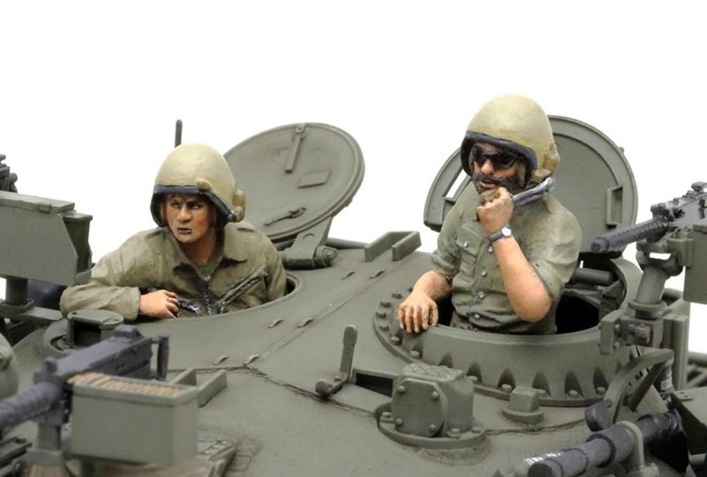 Tamiya Серия Военных Миниатюр 328 Танк Армии Израиля Тиран 5 Пластиковый Модельный Комплект 35328 1/35 №