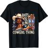 Boots & Bling Its a Cowgirl Thing Cowgirl Melanin Rodeo T-Shirt