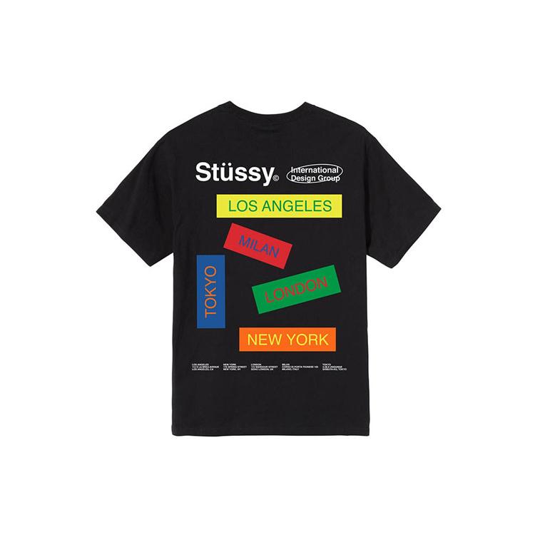 Stussy T-Shirts Unisex Crew Neck Moderate 1904568
