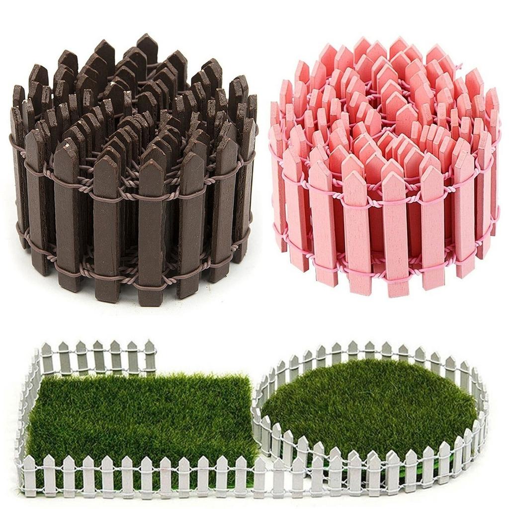 1 шт. Забор 5*100 см Творческий DIY Декор Домашний Ландшафт