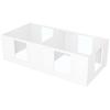 Puppy Playpen for Dogs, with Clear Panels, 2-Room Design, for Small Dogs