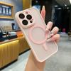 Для iPhone 17 Магнитный чехол для телефона с матовой поверхностью, имитирующей кожу, для Apple 16 PROMAX с пленкой для объектива 15 Защитная крышка 14