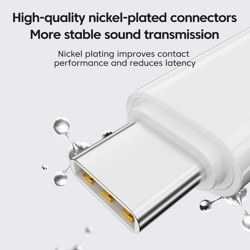 Type C To Lightning Headphone Audio Adapter for Iphone 15 16 Pro Max Samsung iPad MacBook USB C Adapter Earphone Converter