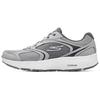 Skechers Go Run Стабильные Удобные Дышащие Сетчатые Амортизация Прочные Низкие Беговые Кроссовки Мужские Сникер Серый Белый 220371-GYW