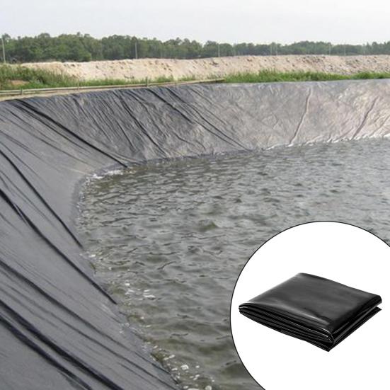 Облицовка для пруда Гибкая, легко режущаяся защитная мембрана для бассейна Долговечная, устойчивая к разрыву подкладка для рыб