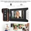 7inch Wired Video Intercom Apartment Doorphone System Smart Access Door Camera