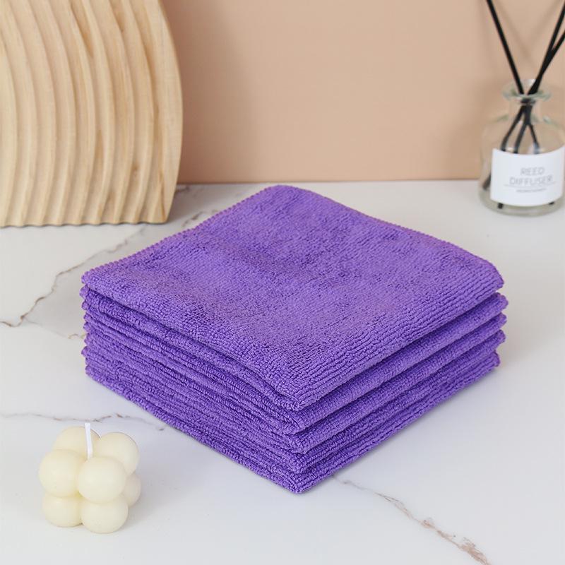 Cross-Border Microfiber Kitchen and Car Cleaning Cloths - Absorbent, Non-Shedding Towels and Scouring Pads