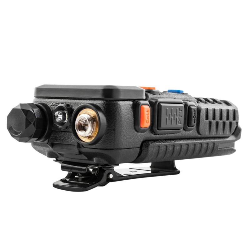 Bf-uv5r 5 Вт Двухдиапазонная рация с наушниками Светодиодный фонарик 1,5-дюймовый ЖК-дисплей VHF 136 ~ 174 МГц /