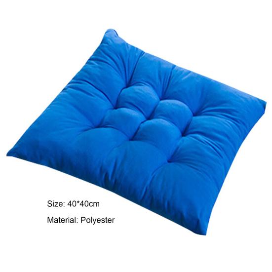 Chair Cushion Solid Color Anti Skid Wear-resistant Breathable Non-Slip Cushion for Home
