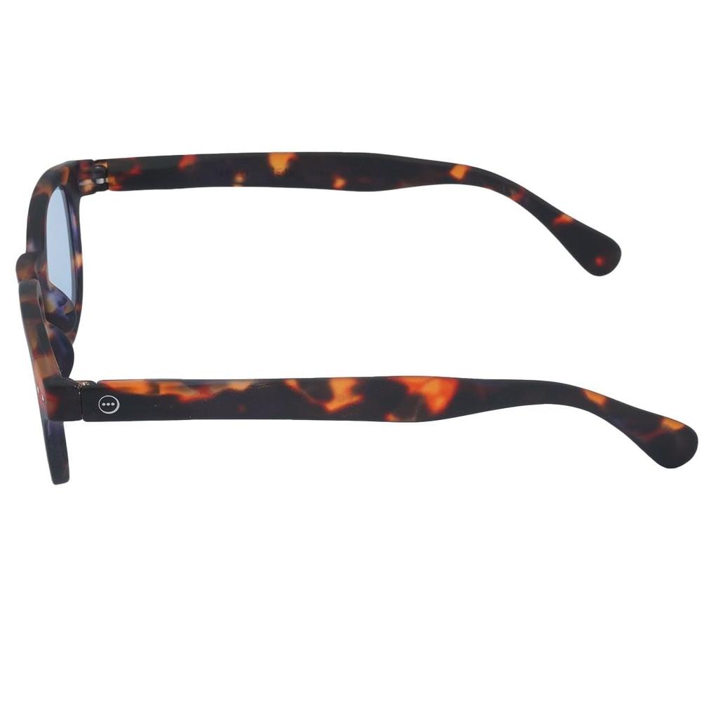 Солнцезащитные очки Light Color Model Boston [Ijipiji] #C (Черепаховый/Голубой)