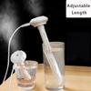 ABS USB Air Humidifier LED Lamp Car Purifier Mini Essential Oil Diffuser  Car