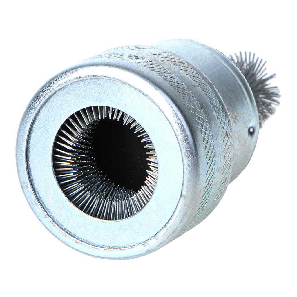 Автомобиль Автомобиль Серебряный Аккумуляторный пост Терминал Очиститель Инструмент Щетка из нержавеющей стали