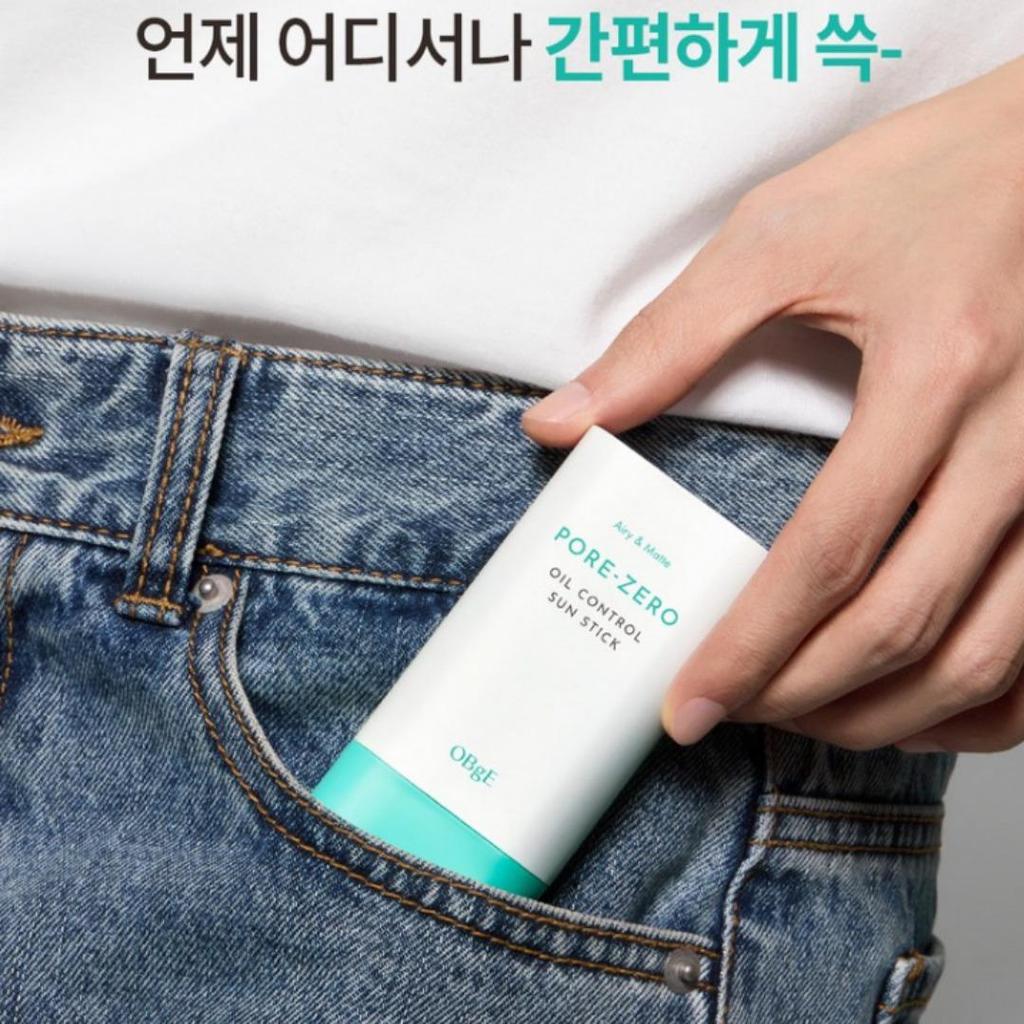 [OBgE] Солнцезащитный карандаш Pore Zero Oil Control SPF50+ PA++++, 18 г