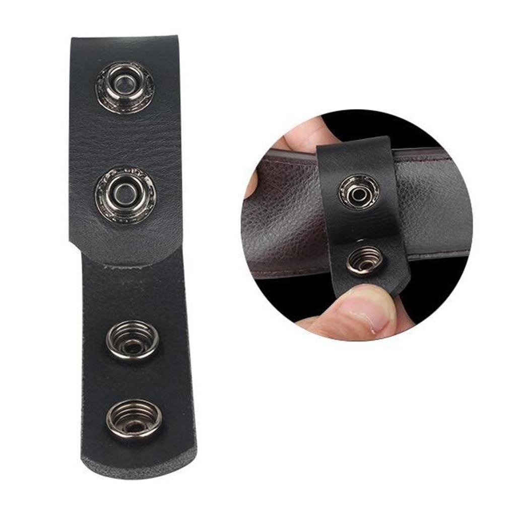 Reliable Leather Duty Belt Keeper Stop Slipping and Secure Webbing Hold