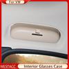 Автомобильный держатель для солнцезащитных очков, чехол для очков для Volkswagen VW Touareg 2018, коробка для хранения очков
