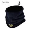 Winter Camping Face Cover Fleece Neck Gaiter Cold-proof Collar Ski Tube Scarf Half Face Mask