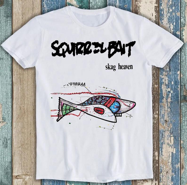 Белка Приманка Небеса Скаг Панк-рок Бестселлер Смешной Подарок Футболка T-Shirt M1545