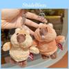 Carrot Hugging Hoodie Carrot Marmot Cartoon Plush Keychain Cute Doll Pendant