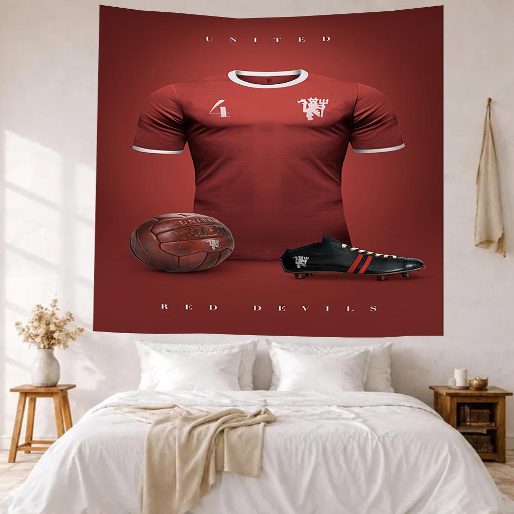 Manchester Wall Decor Tapestry Art For Pet Memorial Birthdaywedding Party Backdrop Family Gift
