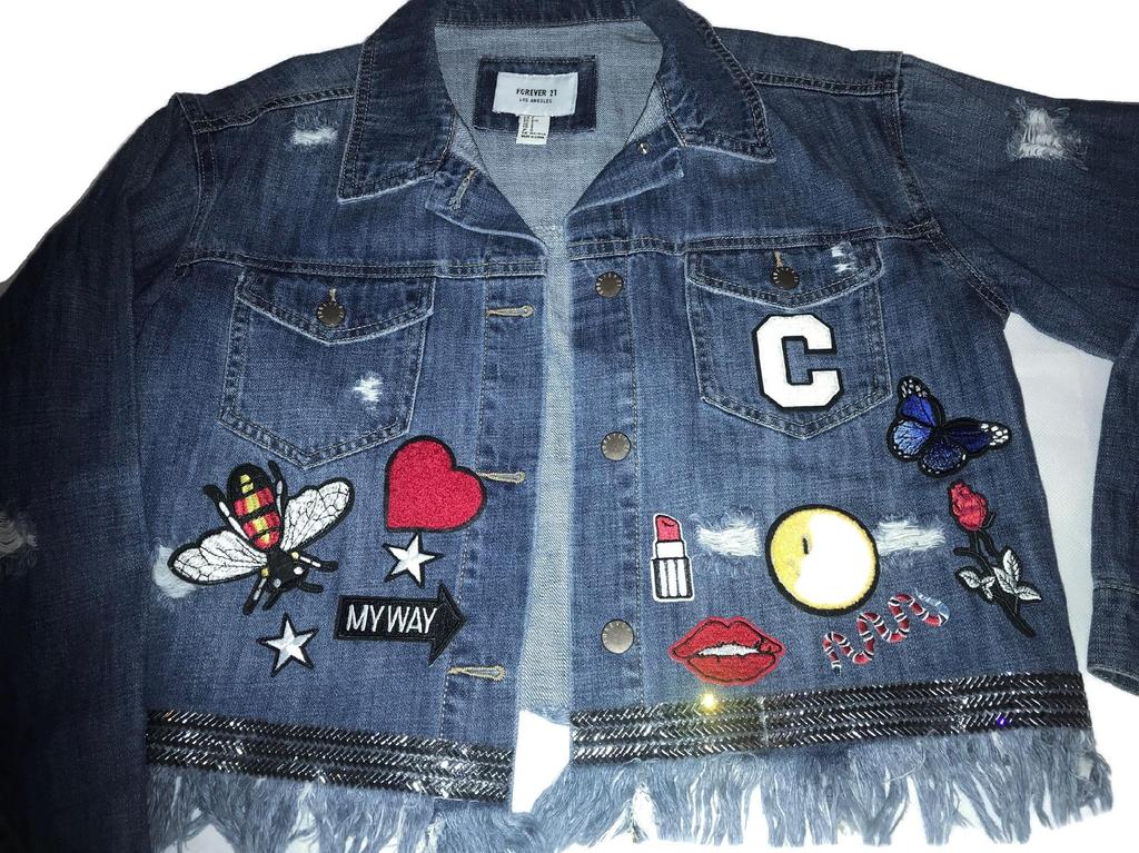 Синяя куртка Jens Forever21 Los Angeles S - б/у