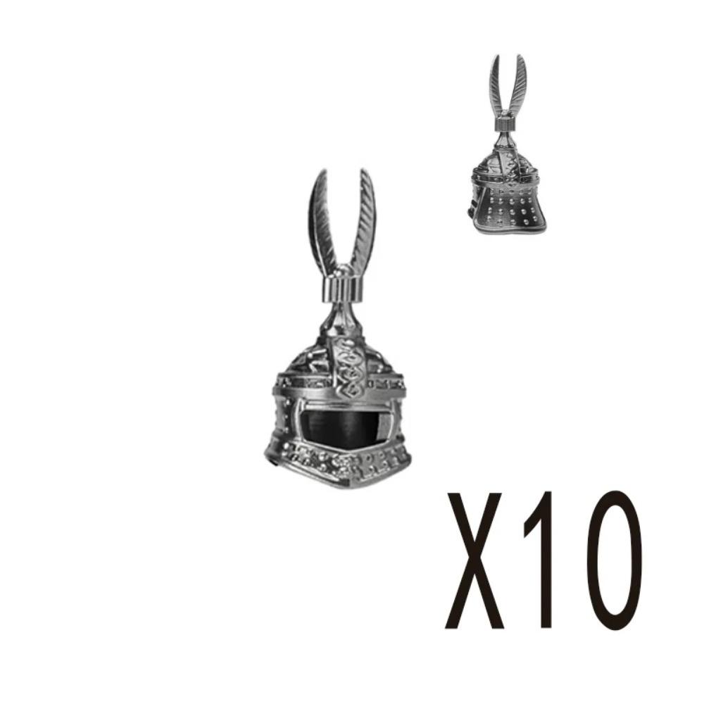 Medieval Building Blocks Weapons Figure Soldier Accessories Bow Spear Crossbow Axe Helmet Shoulder Armor Brick Gift Toy DIY X011