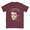 Twilight Edward Oversized Portrait Vampire Movie T Shirt Unisex YK TShirts O Neck Hip Hop Tee Shirt Casual Oversized Clothing