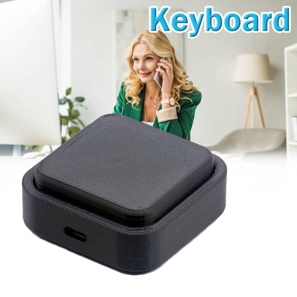1PC Single Large Key Keyboard Custom One Key USB Programmable Macro Keyboard One-key Shortcut Button Mini Keyboard