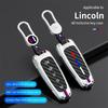 Car Key Case for Lincoln MKS MKT MKX MKZ Navigator Car Key Shell Cover Fob For Ford Escape Focus Taurus Flex Edge Explorer