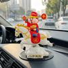 Cute God Of Wealth Desktop Decor Year of The Horse Horse Year Figurines  Center Console