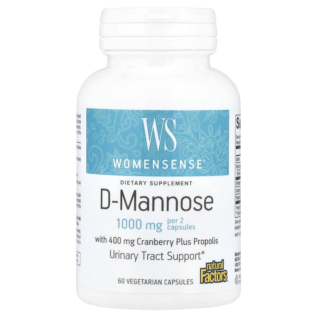 Womensens®, D-Mannose, 60 Veggie Caps