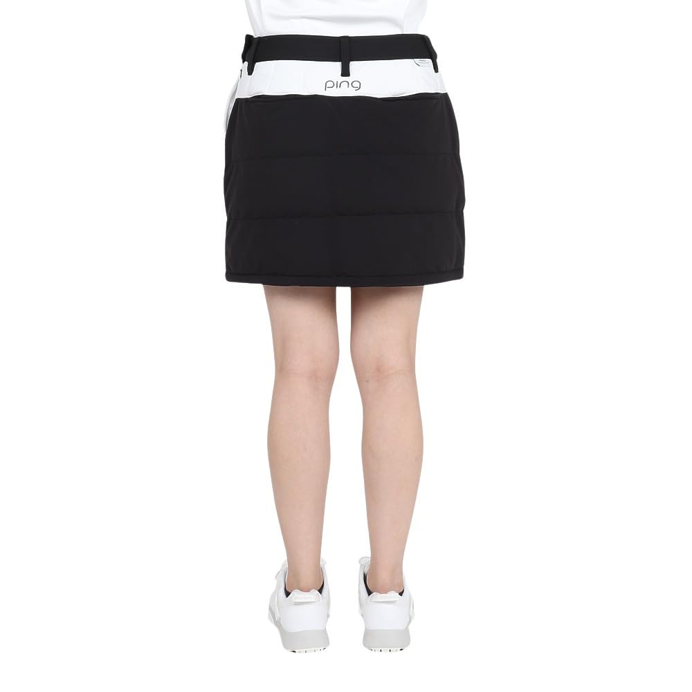 Ping Apparel Thermal Skirt for Golf and Cold Weather Size M Women's (Lightweight, All-Way Stretch) Wear, 622-4234900 010, Black,