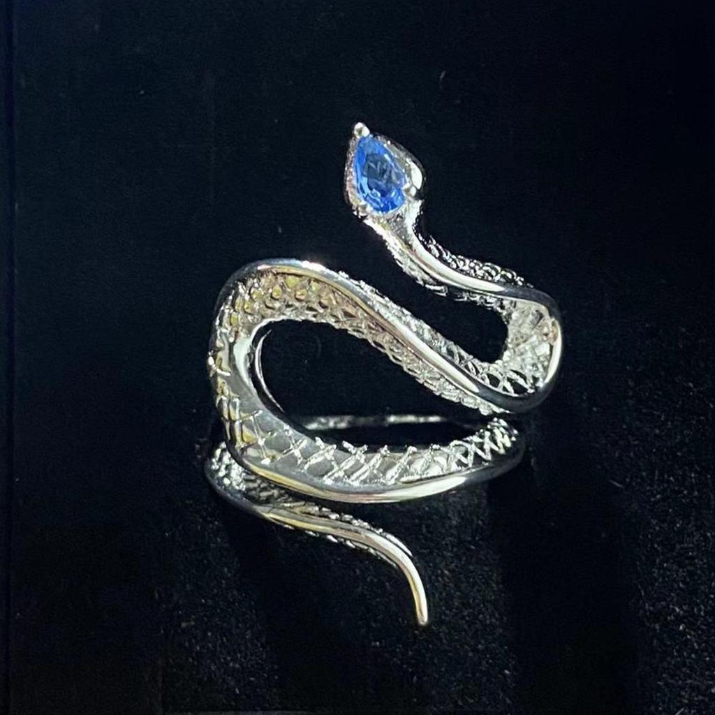 Кольцо Spirit Snake, студенческое холодное, маленькое, элитное, легкое роскошное кольцо