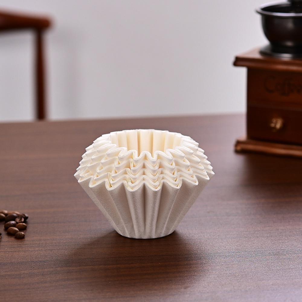 Hand-making Coffee Filter Cup Coffee Filter Paper Acrylic Filter Paper Press Household Coffee Accessories Hand-brewed Coffee
