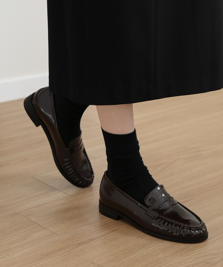 Лоферы Sappun Fred с морщинами Penny Loafers (2.5cm)