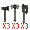 Military Building Blocks Medieval Soldiers Castle Figures Weapons Knights Gifts Accessories Helmets Mini Bricks MOC Boys Toys