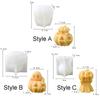 Halloween Candle Mold Silicone Soap Mould Craft Supplies Ghost Pumpkin Mold  Home Decor