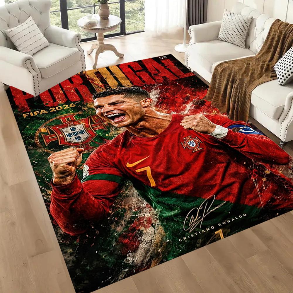 Cr7 Speed Power Legend Square rugs are a great choice for living rooms, bedrooms, home décor, and as gifts.