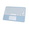 Bluetooth Keyboard for iPad, Tablet, Smartphone, Laptop, with Touchpad, USB Charging, Slim, Compact, Cute, Compatible with Windows, iOS, and Android