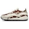 Air Footscape Woven Cow Print Women Sneakers Cream Sail Black FB1959-100