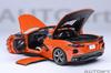 AUTOart Chevrolet Corvette Stingray Z51 Orange Finished Product 1/18 (C8)